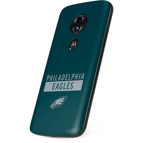 NFL Philadelphia Eagles Green Performance Series Moto E5 Play Skin