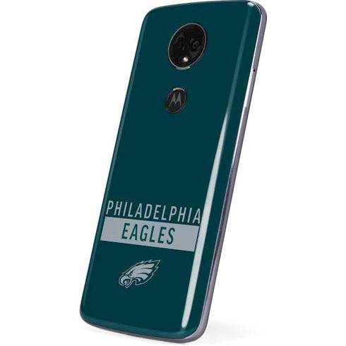 NFL Philadelphia Eagles Green Performance Series Moto E5 Plus Skin