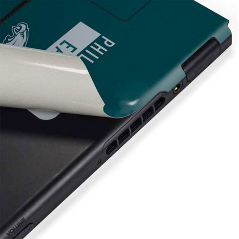 NFL Philadelphia Eagles Green Performance Series Nintendo Switch Bundle Skin