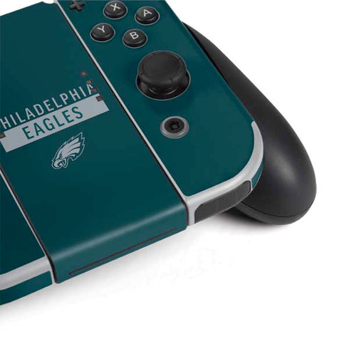 NFL Philadelphia Eagles Green Performance Series Nintendo Switch OLED (2021) Skin
