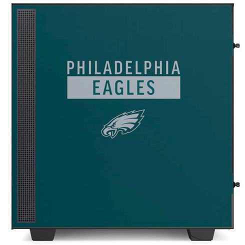 NFL Philadelphia Eagles Green Performance Series NZXT H510 Compact ATX Mid-Tower Case Skin