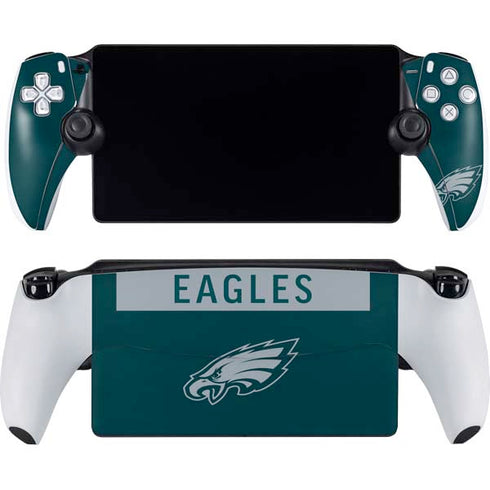 NFL Philadelphia Eagles Green Performance Series PlayStation Portal Remote Player Skin