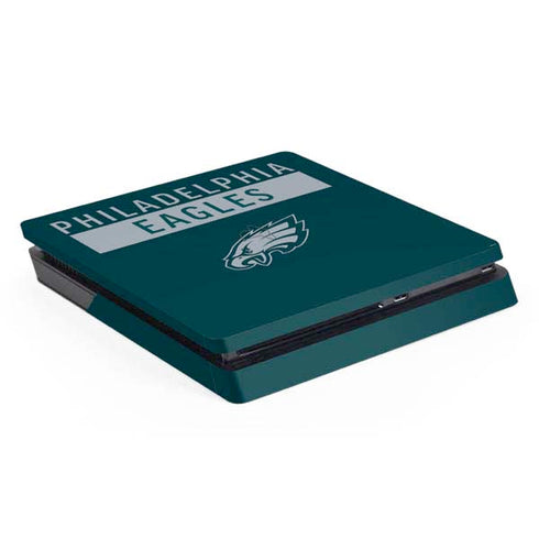 NFL Philadelphia Eagles Green Performance Series PS4 Slim Skin