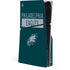 NFL Philadelphia Eagles Green Performance Series PS5 Slim Disk Console Skin