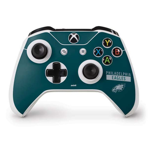 NFL Philadelphia Eagles Green Performance Series Xbox One S Controller Skin