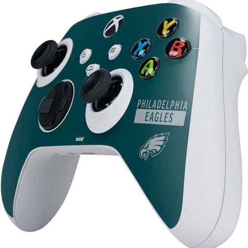 NFL Philadelphia Eagles Green Performance Series Xbox Series S Controller Skin