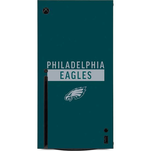 NFL Philadelphia Eagles Green Performance Series Xbox Series X Console Skin