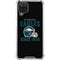 NFL Philadelphia Eagles Helmet Galaxy A12 Clear Case