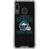 NFL Philadelphia Eagles Helmet Galaxy A30 Clear Case