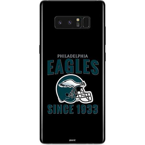 NFL Philadelphia Eagles Helmet Galaxy Note 8 Skin