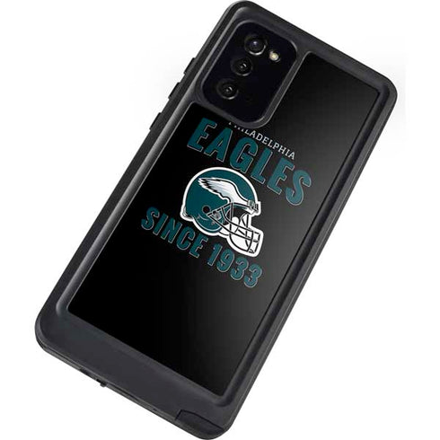 NFL Philadelphia Eagles Helmet Galaxy Note20 5G Waterproof Case