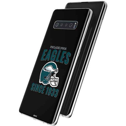 NFL Philadelphia Eagles Helmet Galaxy S10 Plus Skin