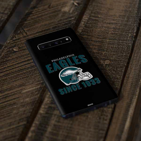 NFL Philadelphia Eagles Helmet Galaxy S10 Plus Skin