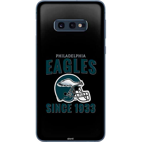 NFL Philadelphia Eagles Helmet Galaxy S10e Skin
