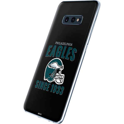 NFL Philadelphia Eagles Helmet Galaxy S10e Skin