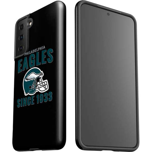 NFL Philadelphia Eagles Helmet Galaxy S21 FE Pro Case