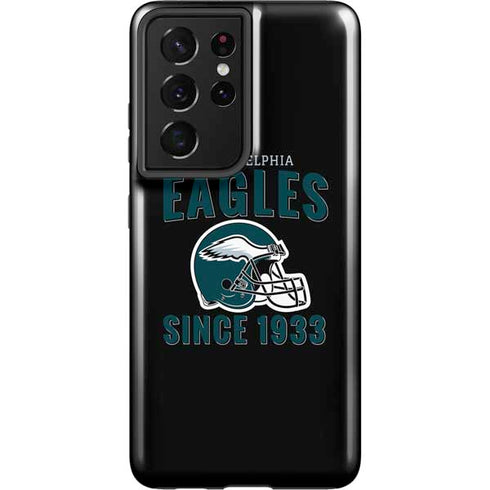 NFL Philadelphia Eagles Helmet Galaxy S21 Ultra 5G Pro Case