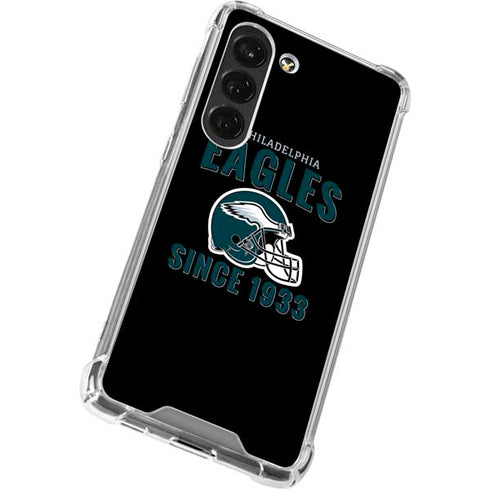 NFL Philadelphia Eagles Helmet Galaxy S23 Clear Case
