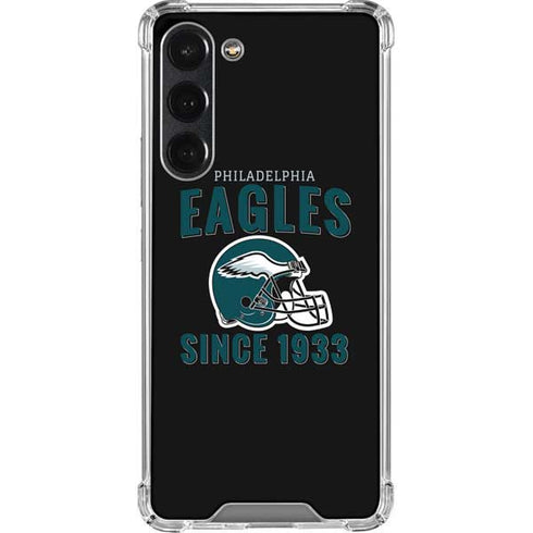 NFL Philadelphia Eagles Helmet Galaxy S23 Plus Clear Case