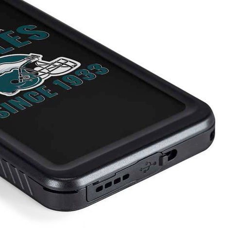 NFL Philadelphia Eagles Helmet Galaxy S23 Plus Waterproof Case