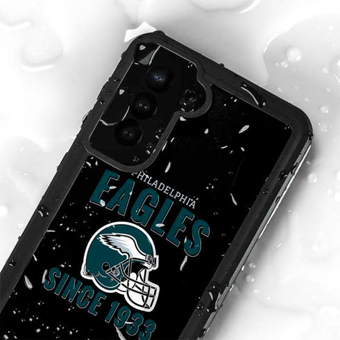 NFL Philadelphia Eagles Helmet Galaxy S23 Plus Waterproof Case