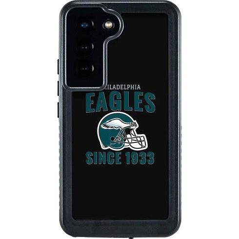NFL Philadelphia Eagles Helmet Galaxy S23 Waterproof Case