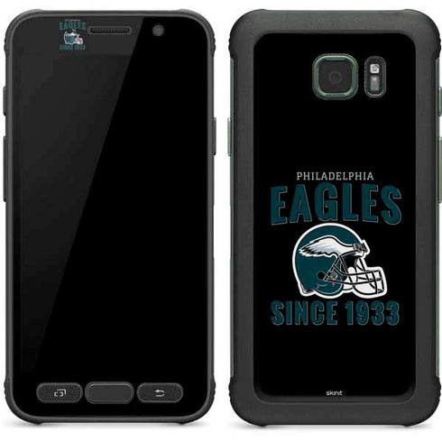 NFL Philadelphia Eagles Helmet Galaxy S7 Active Skin