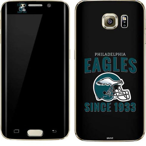 NFL Philadelphia Eagles Helmet Galaxy S7 Edge Skin