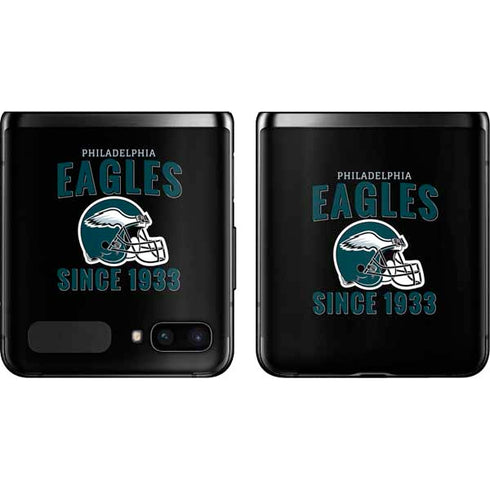 NFL Philadelphia Eagles Helmet Galaxy Z Flip Skin