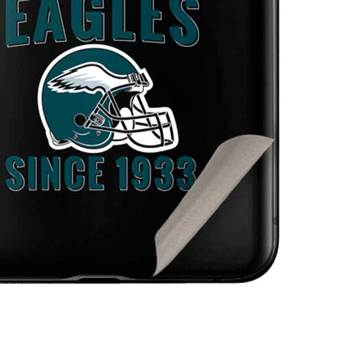 NFL Philadelphia Eagles Helmet Galaxy Z Flip Skin