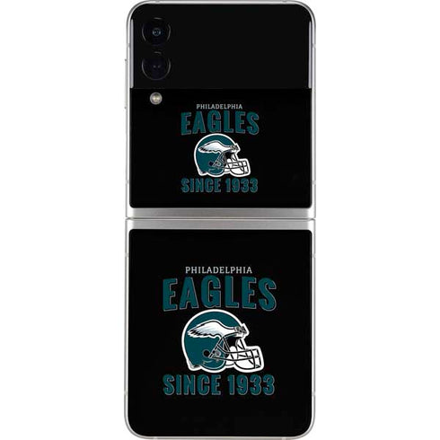 NFL Philadelphia Eagles Helmet Galaxy Z Flip3 5G Skin