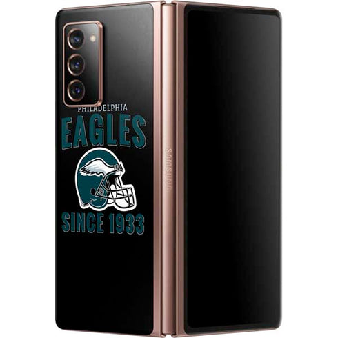 NFL Philadelphia Eagles Helmet Galaxy Z Fold2 5G Skin