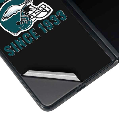 NFL Philadelphia Eagles Helmet Galaxy Z Fold3 5G Skin
