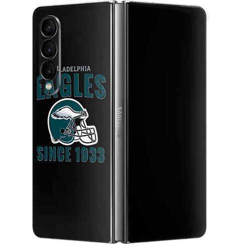 NFL Philadelphia Eagles Helmet Galaxy Z Fold4 5G Skin