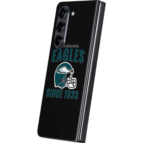 NFL Philadelphia Eagles Helmet Galaxy Z Fold5 5G Skin