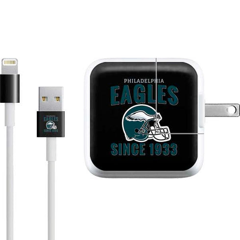 NFL Philadelphia Eagles Helmet iPad Charger (10W USB) Skin