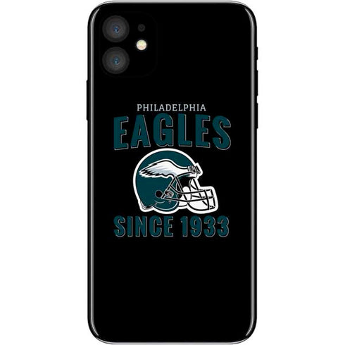 NFL Philadelphia Eagles Helmet iPhone 11 Skin