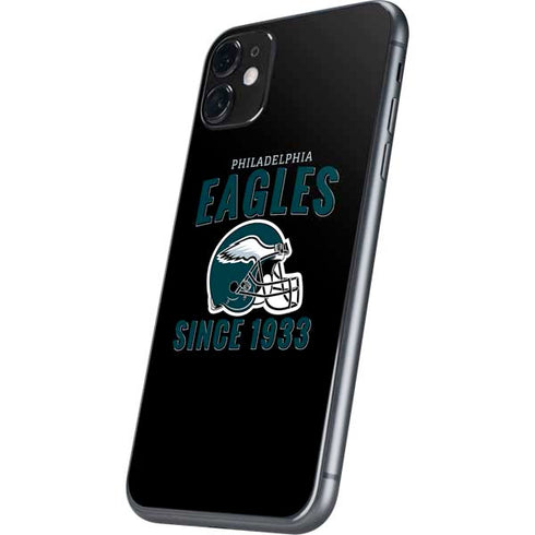 NFL Philadelphia Eagles Helmet iPhone 11 Skin