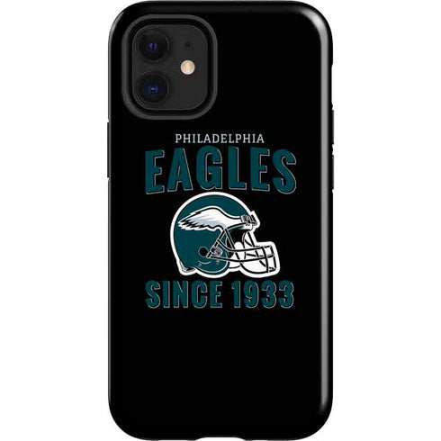 NFL Philadelphia Eagles Helmet iPhone 12 Mini Impact Case