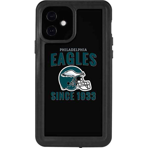 NFL Philadelphia Eagles Helmet iPhone 12 Waterproof Case