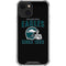 NFL Philadelphia Eagles Helmet iPhone 13 Mini Clear Case