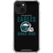 NFL Philadelphia Eagles Helmet iPhone 14 Plus Clear Case