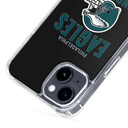 NFL Philadelphia Eagles Helmet iPhone 15 Plus MagSafe Case