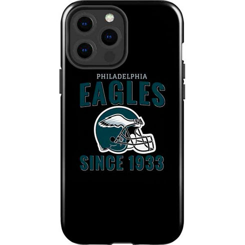 NFL Philadelphia Eagles Helmet iPhone 15 Pro Max Impact Case