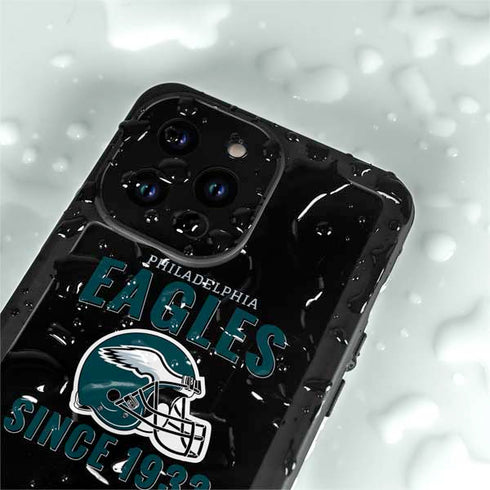 NFL Philadelphia Eagles Helmet iPhone 14 Pro Max Waterproof Case