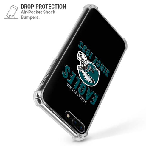 NFL Philadelphia Eagles Helmet iPhone 7/8 Plus Clear Case