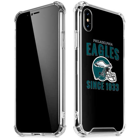 NFL Philadelphia Eagles Helmet iPhone X/XS Clear Case