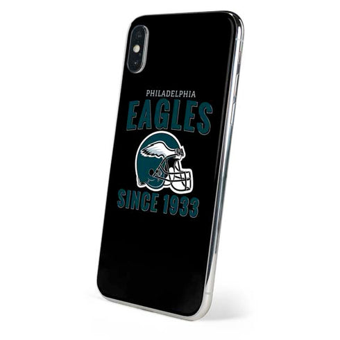 NFL Philadelphia Eagles Helmet iPhone XS Skin