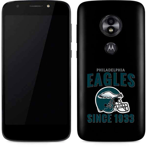 NFL Philadelphia Eagles Helmet Moto E5 Play Skin