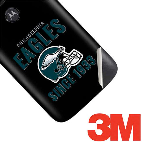 NFL Philadelphia Eagles Helmet Moto E5 Play Skin